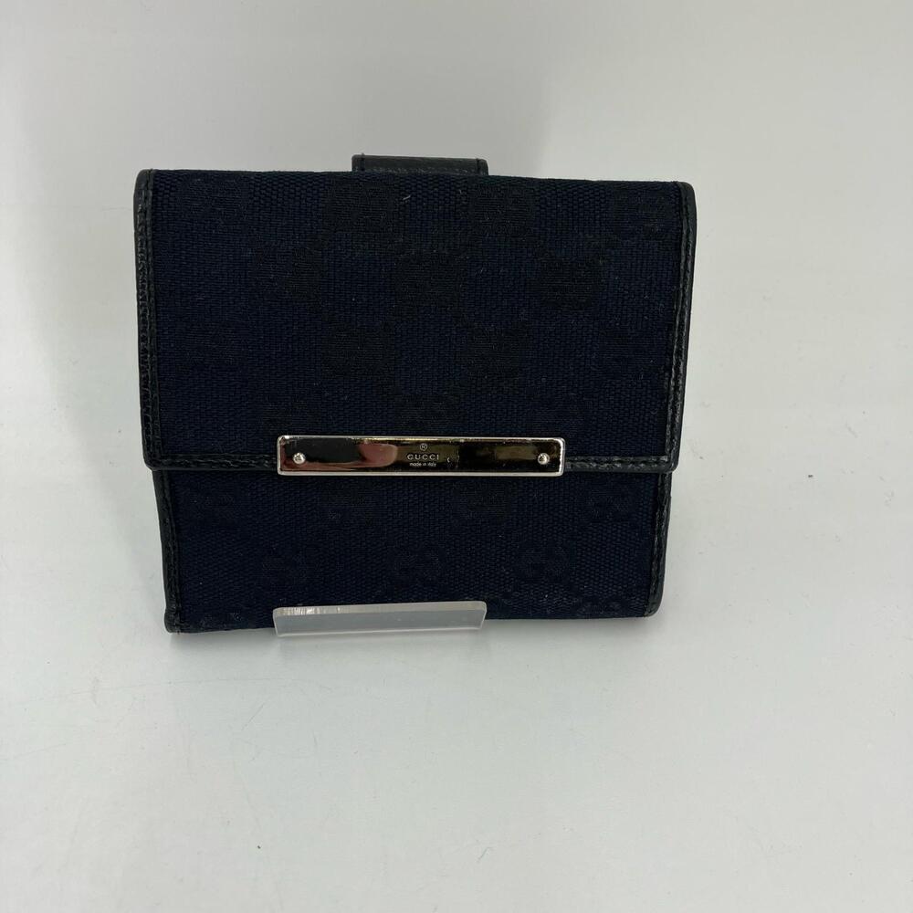 Gucci Bi fold Wallet Black